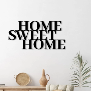 Napis 3D na ścianę do przedpokoju -Home Sweet Home 2